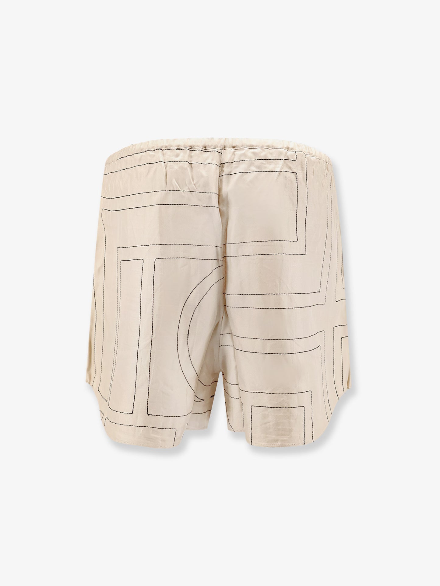 Silk pajama shorts