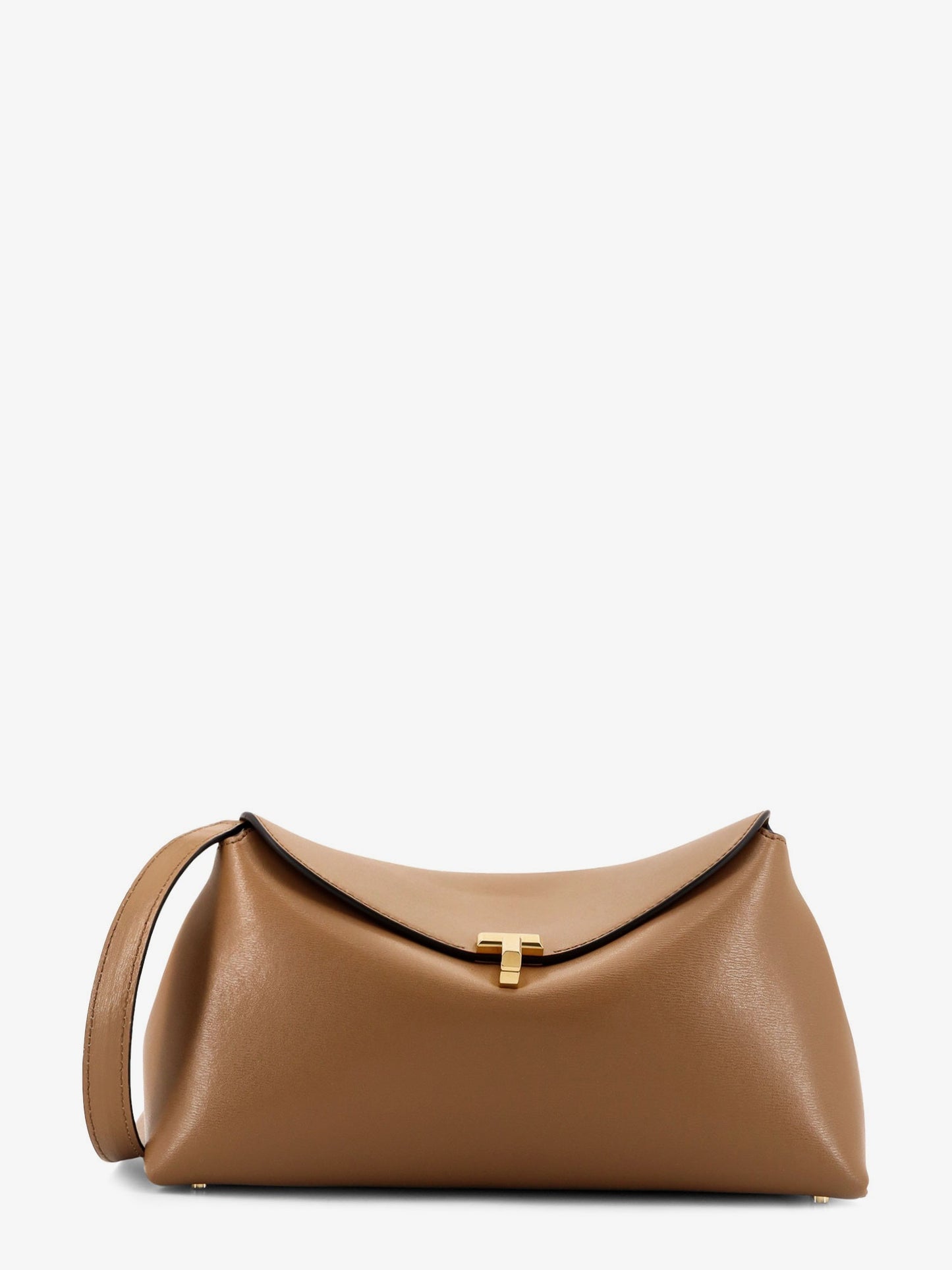 Leather T-Lock crossbody bag