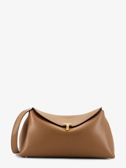 Leather T-Lock crossbody bag