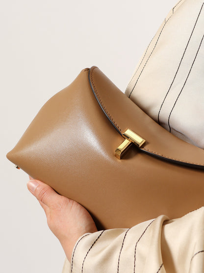 Leather T-Lock crossbody bag thumbnail