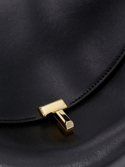 T-Lock leather shoulder bag thumbnail
