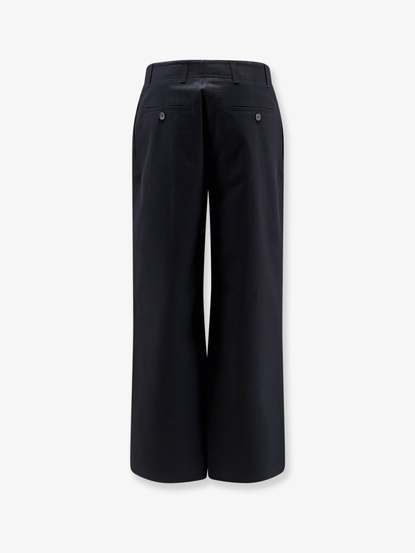 Relaxed cotton trousers