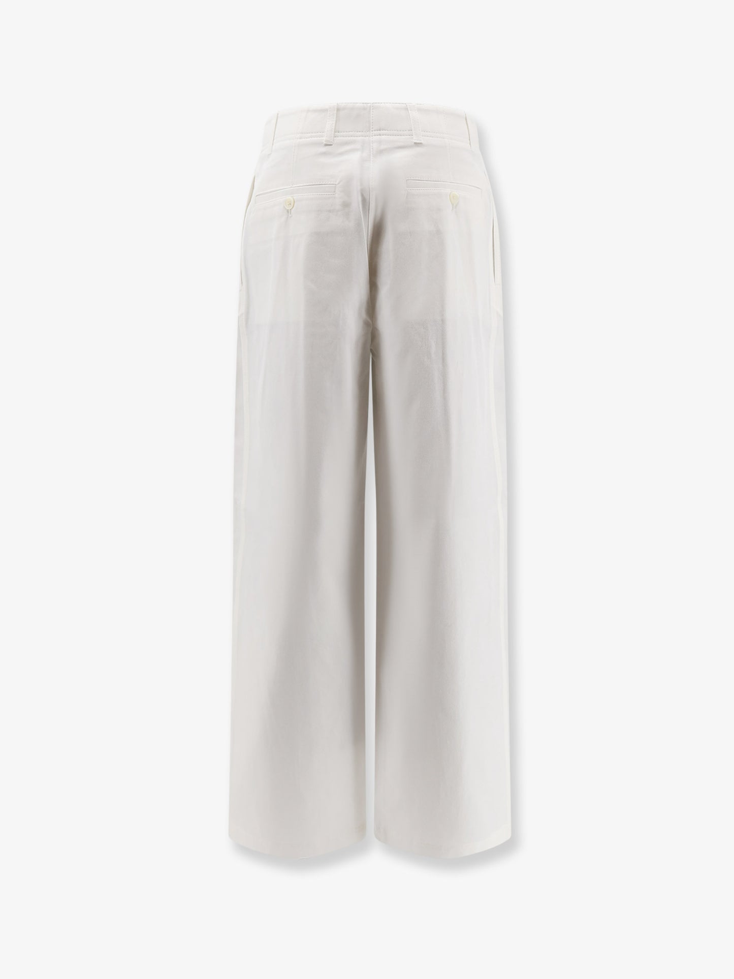 Relaxed cotton trousers
