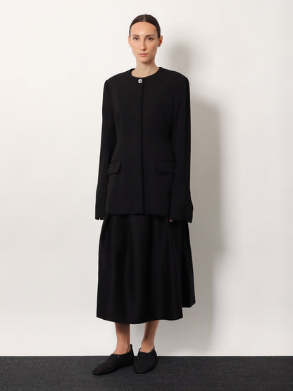 Evening viscose blend blazer thumbnail