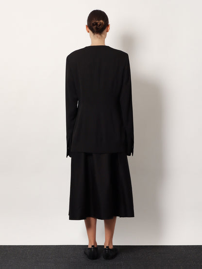 Evening viscose blend blazer thumbnail