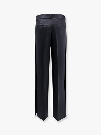 Viscose blend trouser with slits thumbnail
