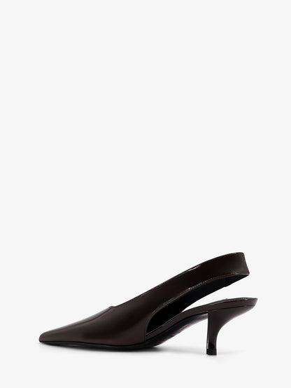Patent leather slingback pumps thumbnail