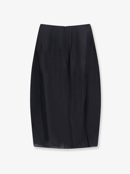 Parachute silk blend skirt thumbnail