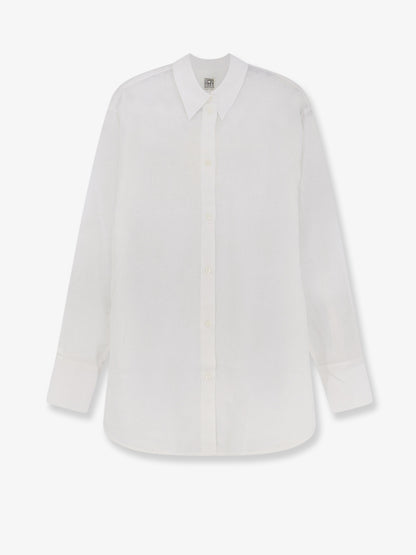 Oversized Summer cotton and linen shirt thumbnail