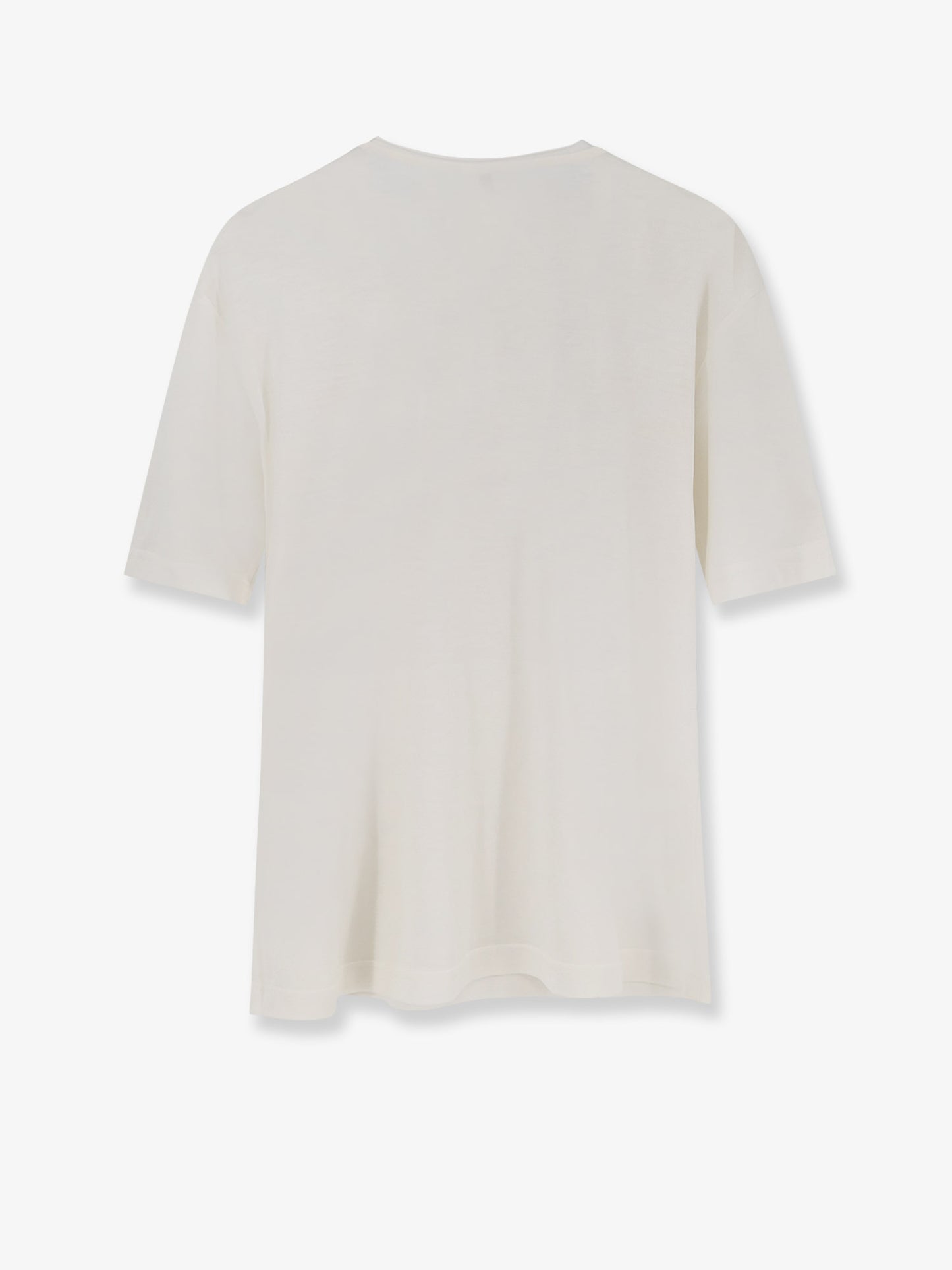 Silk and cotton blend T-shirt