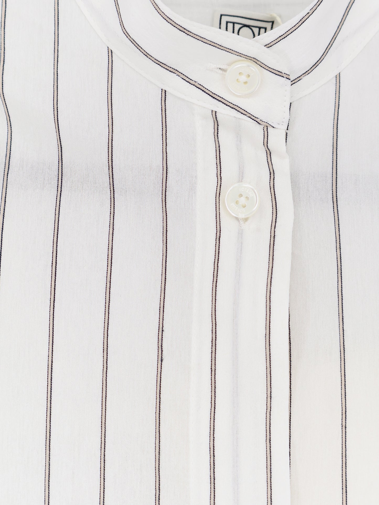 Striped Summer viscose, silk and cotton dress