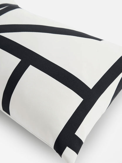 Padded pillow with Monogram print thumbnail