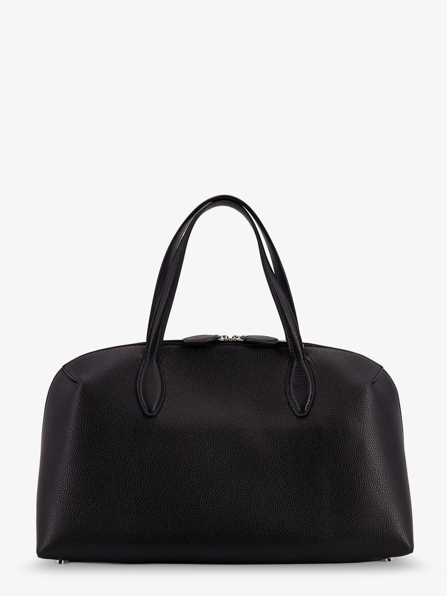 Hammered leather handbag