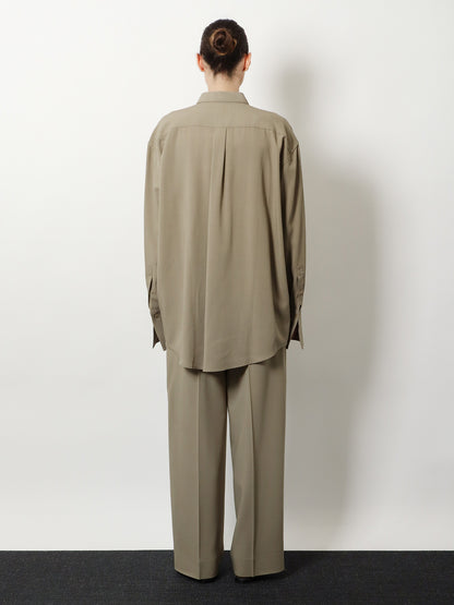 Viscose and wool shirt thumbnail