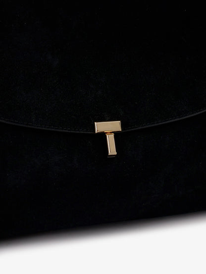 Suede T-Lock shoulder bag thumbnail