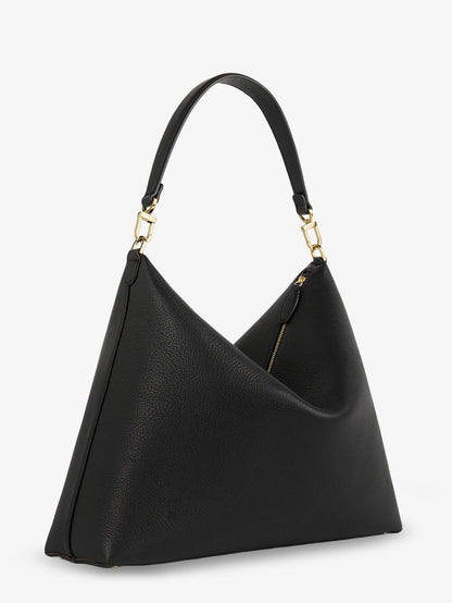 Bevel leather shoulder bag thumbnail