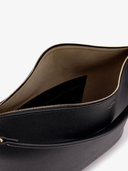 Bevel leather shoulder bag thumbnail