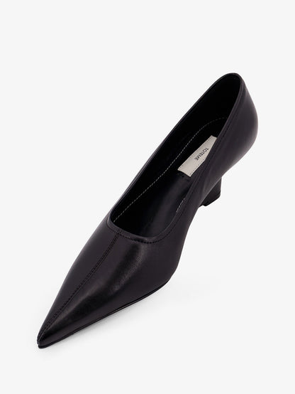 Sharp Wedge leather pumps thumbnail