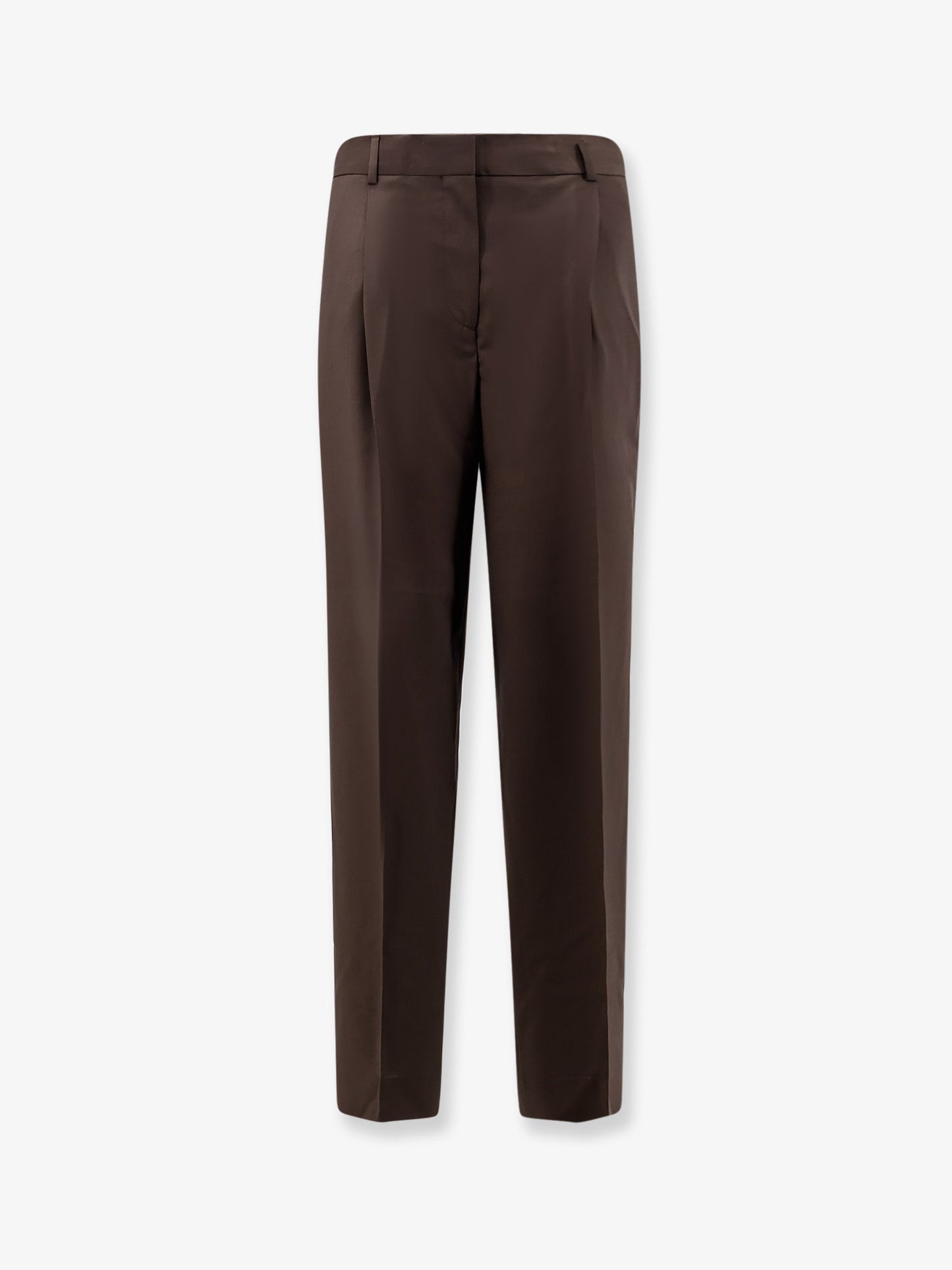 Wool trousers with pinces