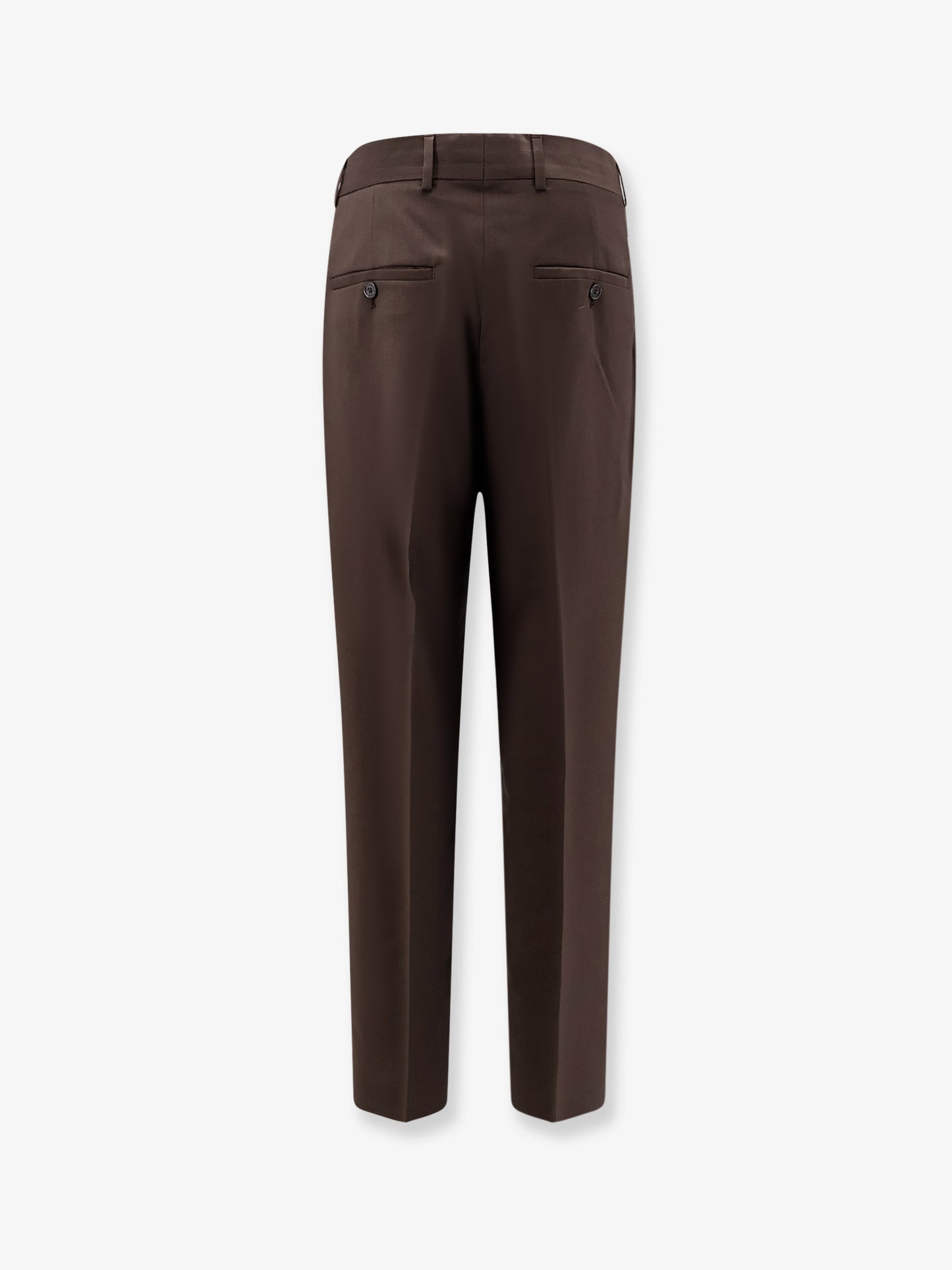 Wool trousers with pinces