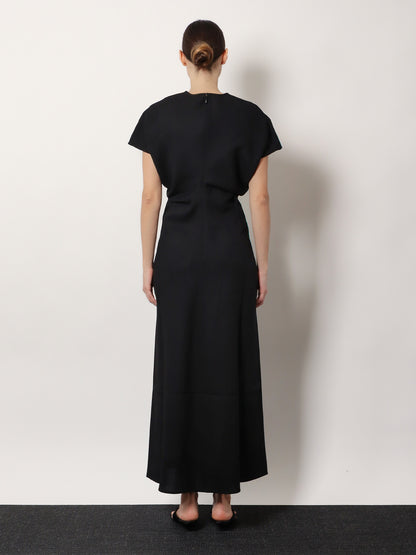 Slouch waist wool dress thumbnail