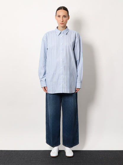 Striped cotton shirt thumbnail