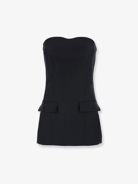 Wool and silk blend tank top