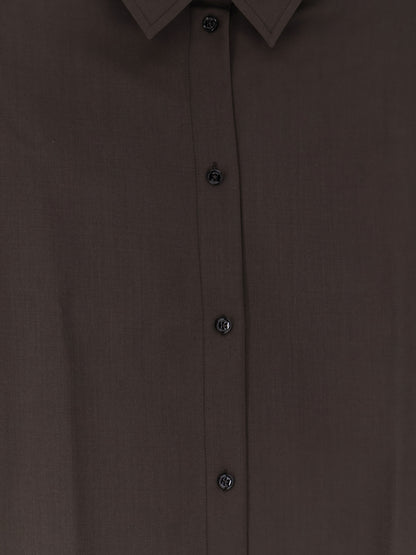 Tie-Cuff wool shirt thumbnail