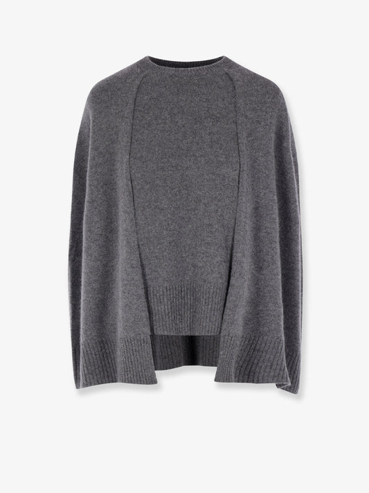 Cashmere Crew Cape Knit