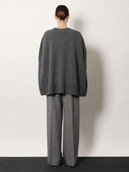 Cashmere Crew Cape Knit thumbnail