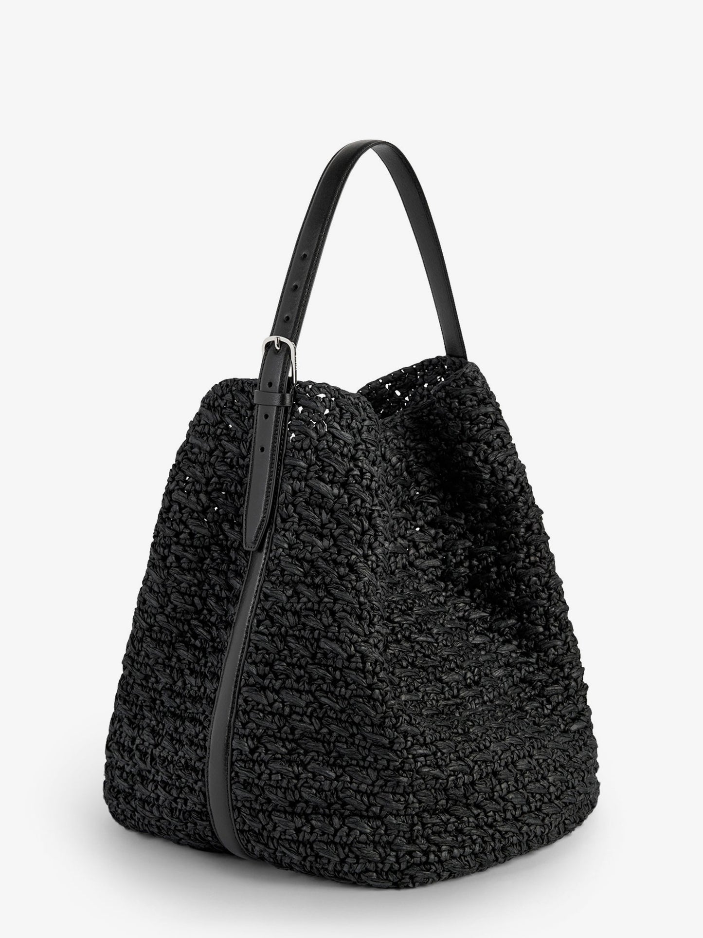 Raffia shoulder bag