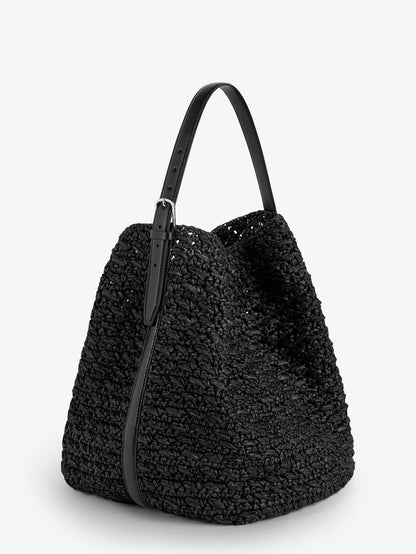 Raffia shoulder bag thumbnail