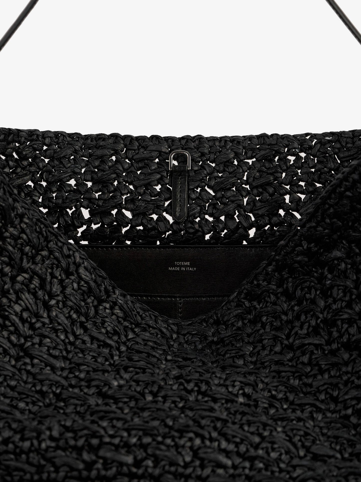 Raffia shoulder bag
