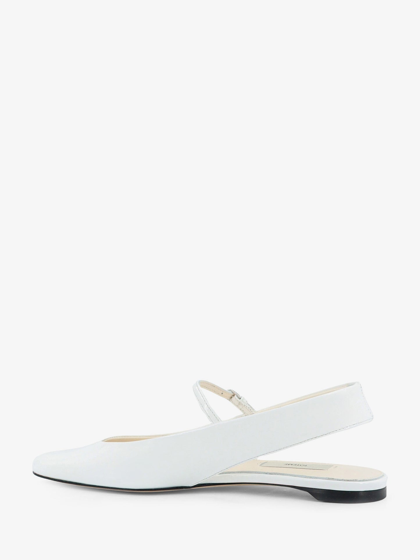 Leather ballet flats