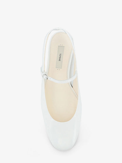 Leather ballet flats thumbnail