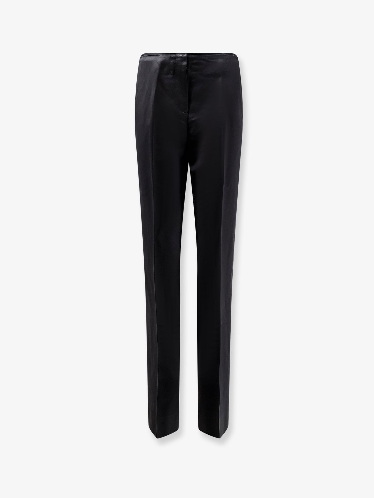 Easy Raw Edge viscose and linen trousers