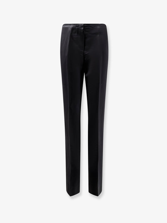 Easy Raw Edge viscose and linen trousers