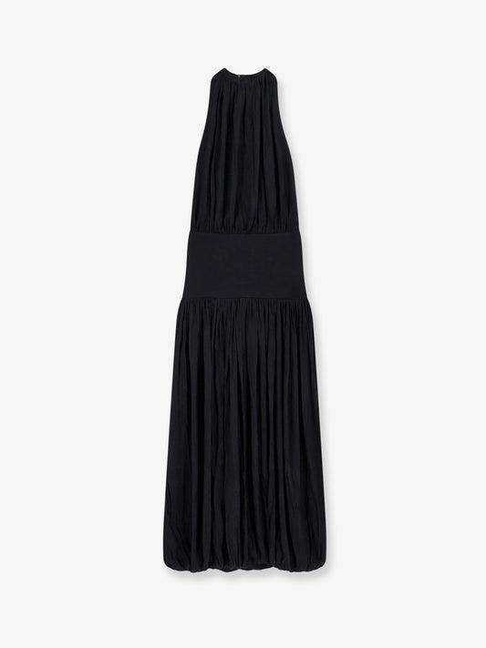 Soft Gathered viscose dress
