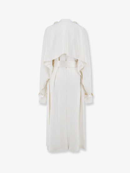 Satin trench coat thumbnail