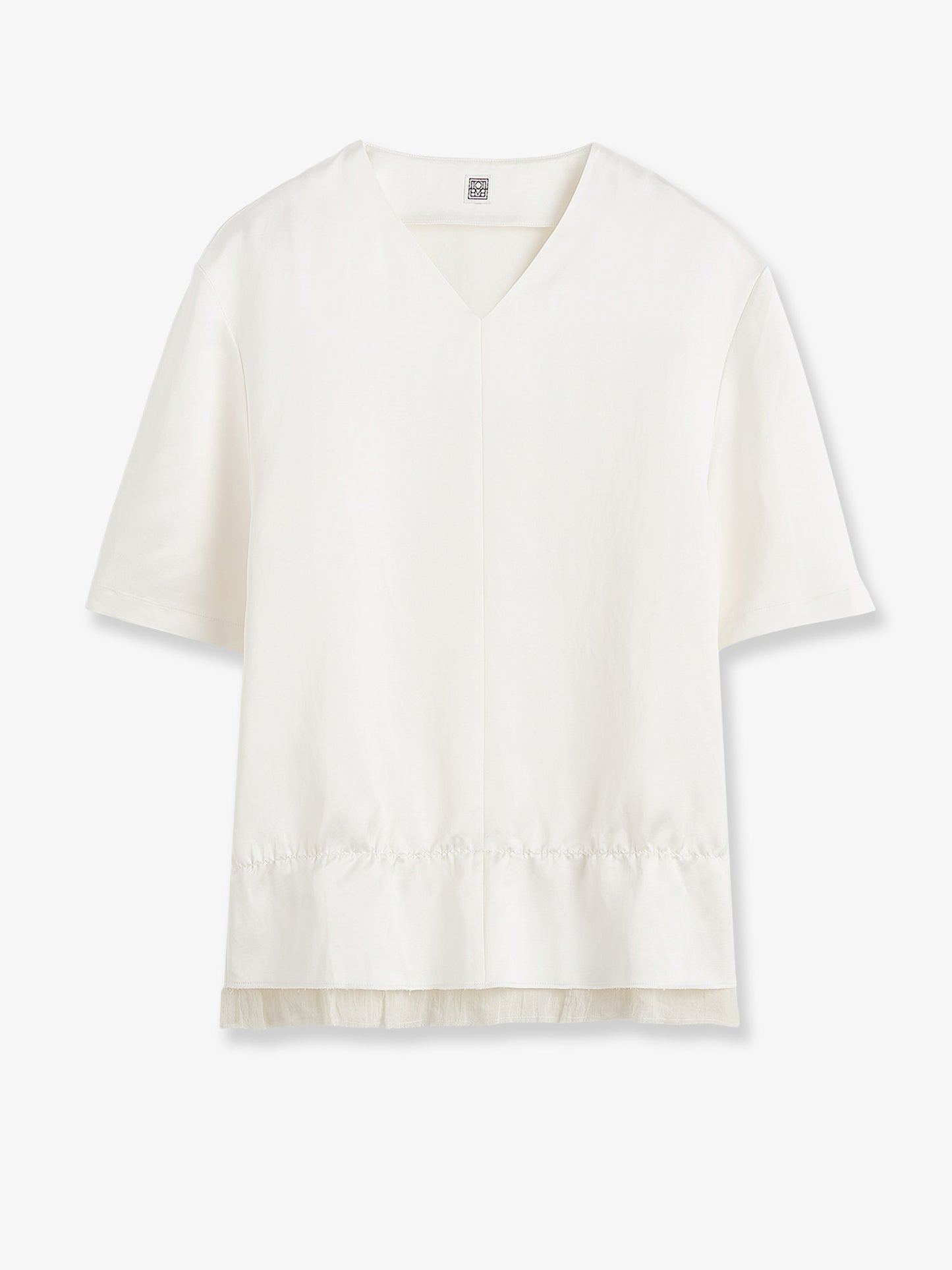 Pullover satin top