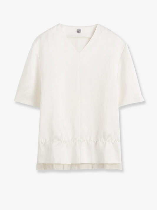 Pullover satin top