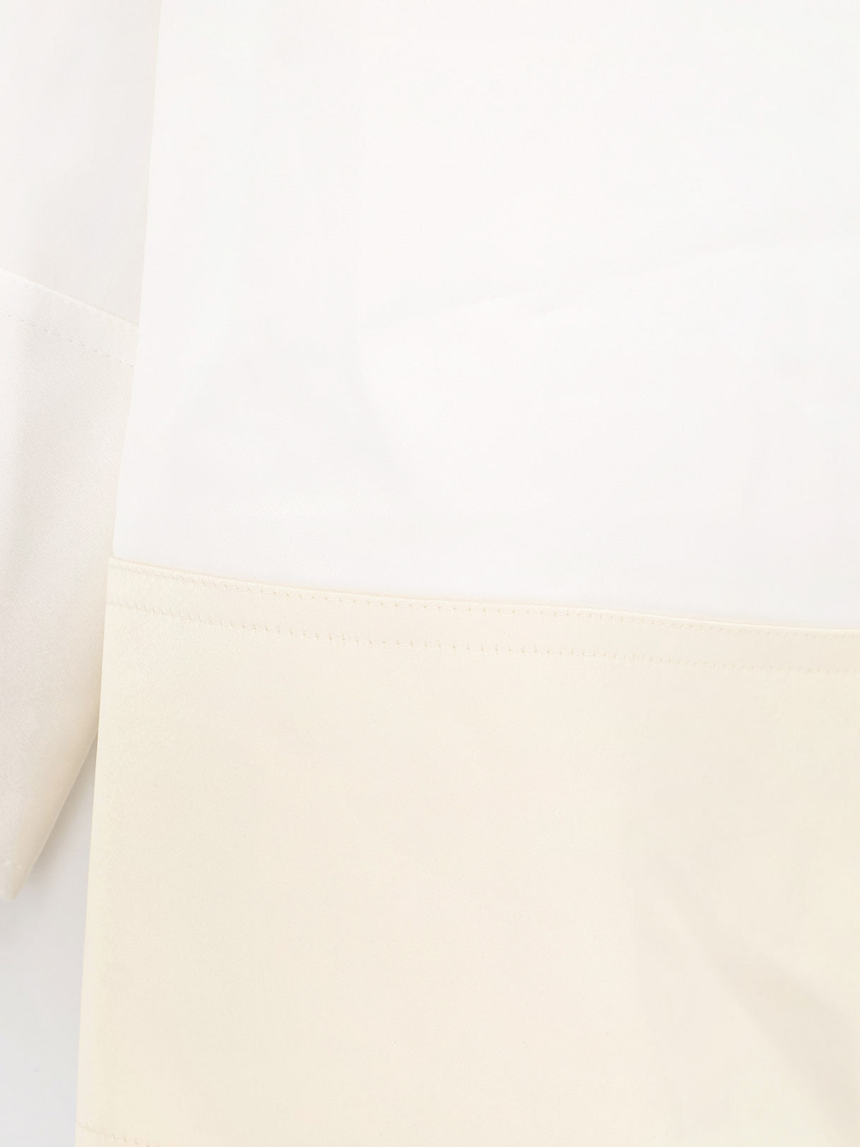 Tuxedo satin viscose shirt