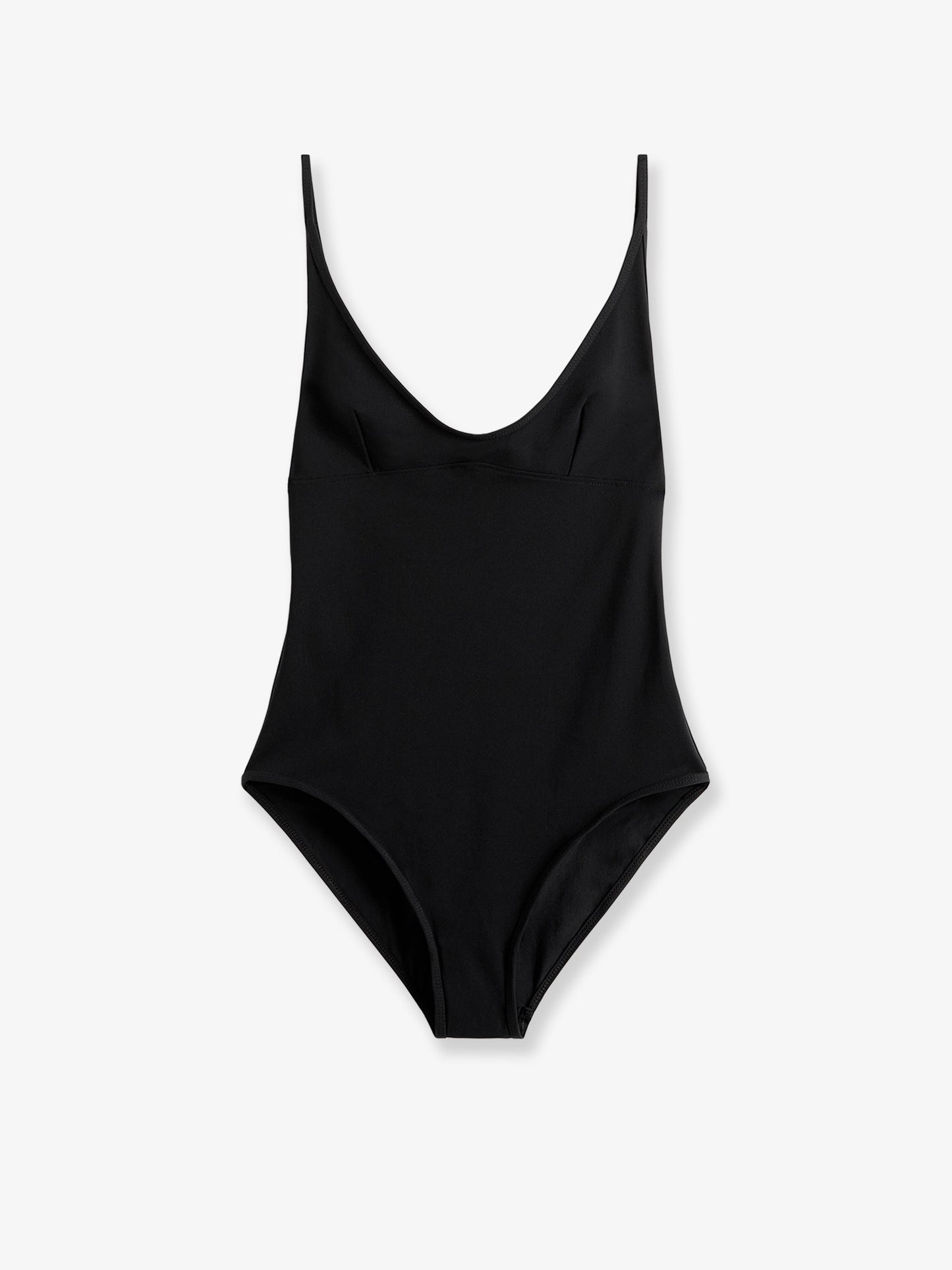 Scoop nylon one-piece swimsuit