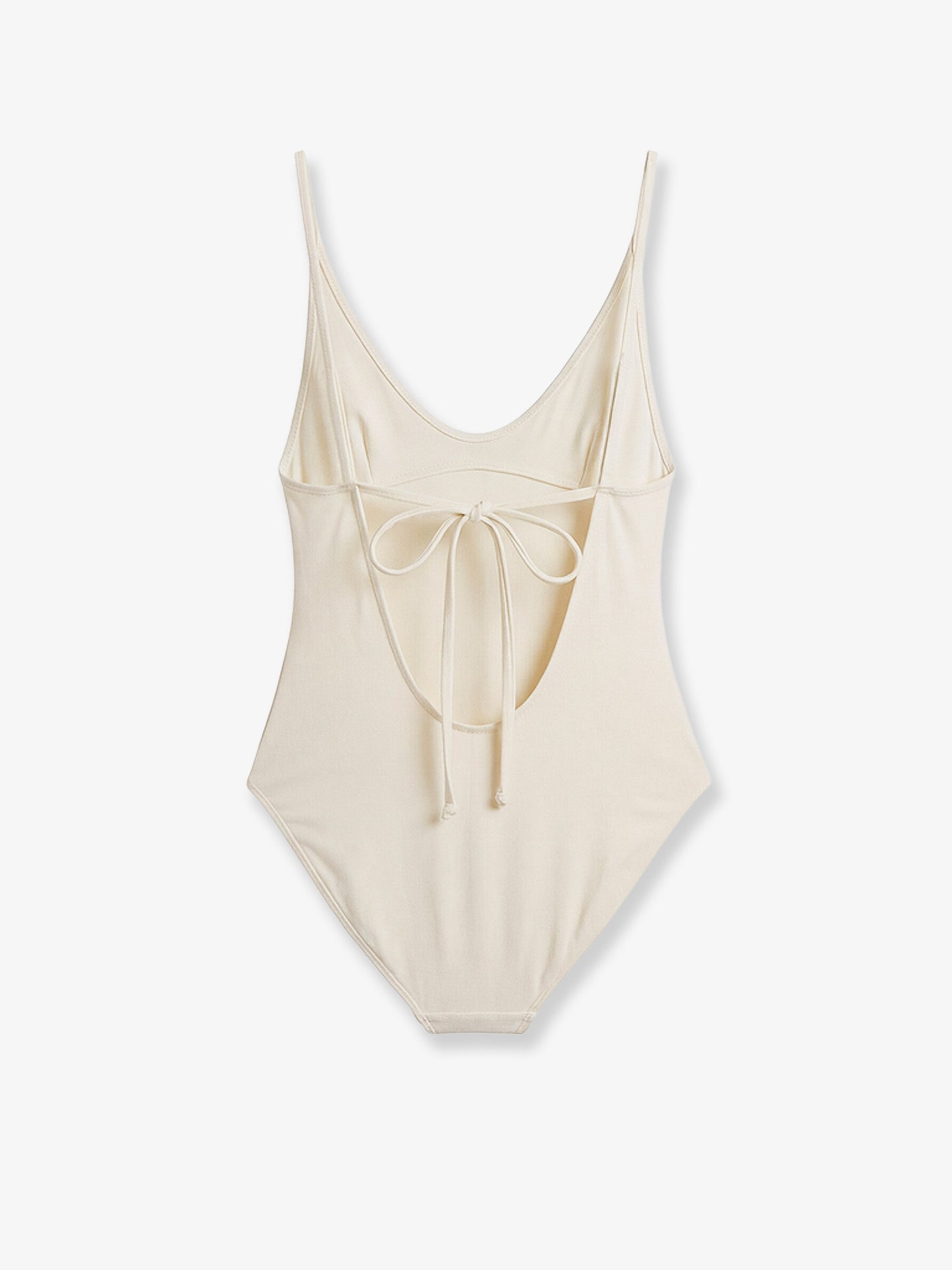 Nylon Scoop One-Piece Swimsuit