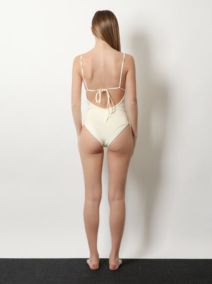 Nylon Scoop One-Piece Swimsuit thumbnail