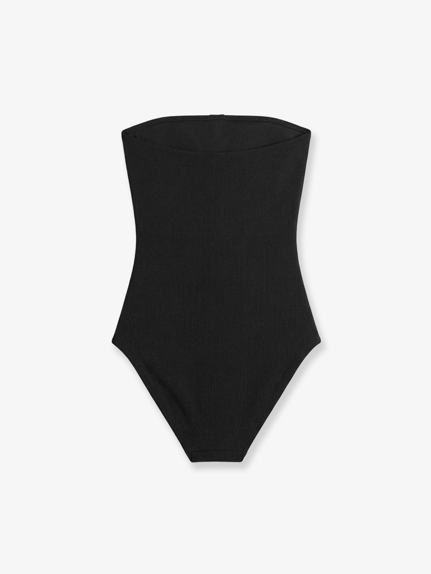 Costume intero con motivo a costine