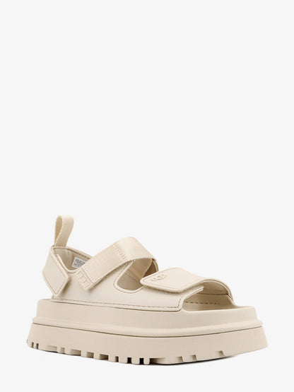 Rubber sandals with embossed logo thumbnail