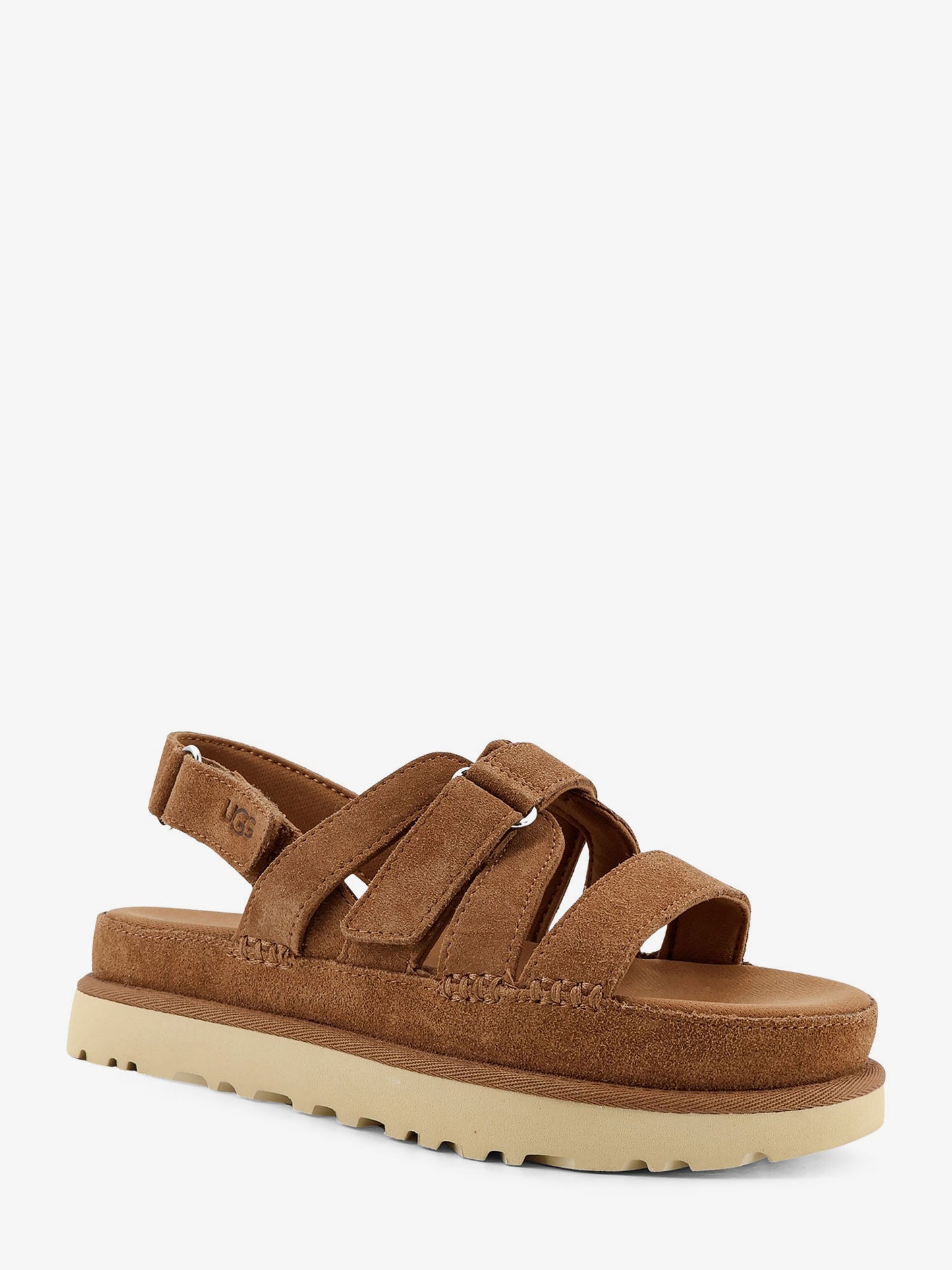 Goldenstar Gleam sandals in suede