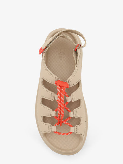 Goldenglow leather sandals thumbnail