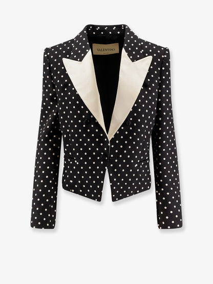 Polka-Dots viscose blazer thumbnail
